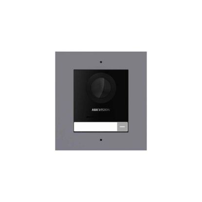 صورة جهاز انتركم فيديو للباب Hikvision DS-KD8003-IME1(B)/Flush Access & Attendance Control Hardware building intercom