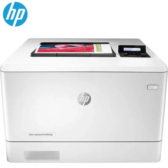 HP LaserJet Pro M454dn Color Laser Printer with Duplex & Ethernet