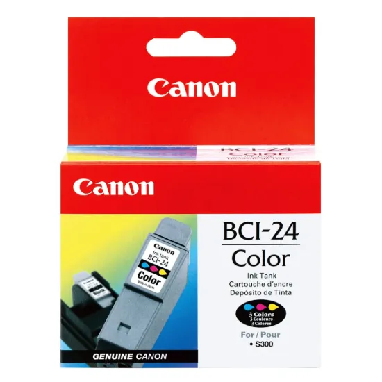 Canon BCI-24C Color Original Ink Cartridge