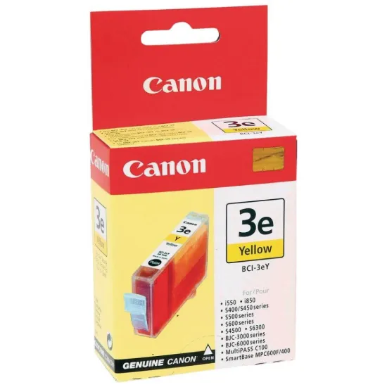 Canon BCI-3Y Yellow Original Ink Cartridge