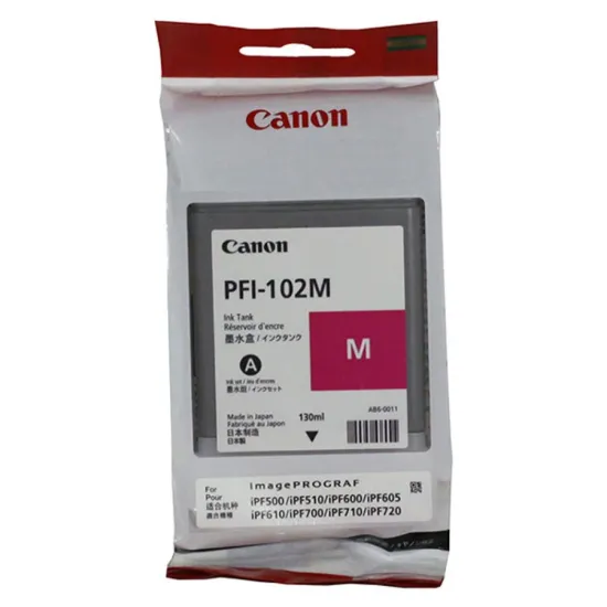 Canon PFI-102M Magenta Original Ink Cartridge