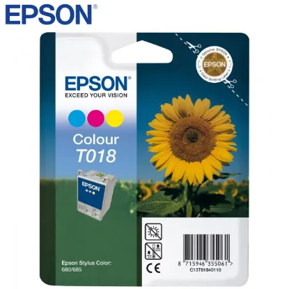 Epson T018 Color Original Ink Cartridge