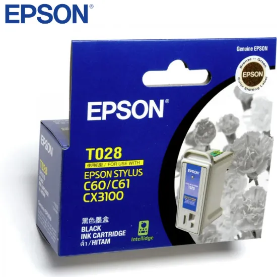 Epson T028 Black Original Ink Cartridge
