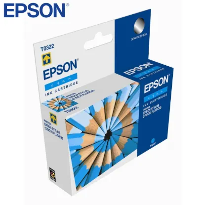 Epson T0322 Cyan Original Ink Cartridge