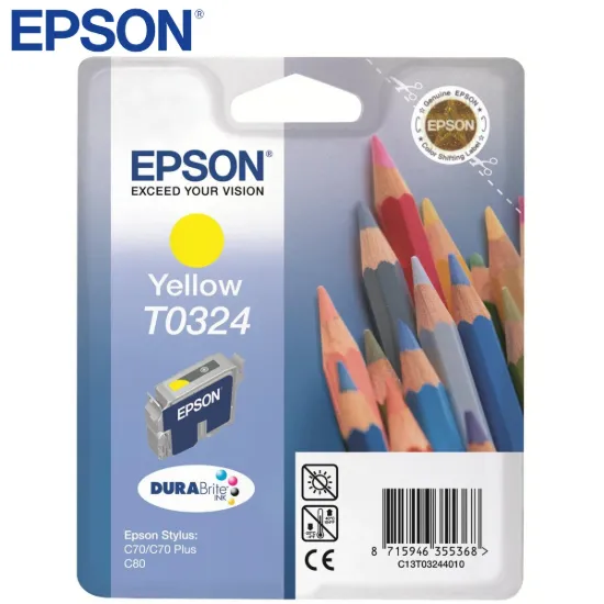 Epson T0324 Yellow Original Ink Cartridge