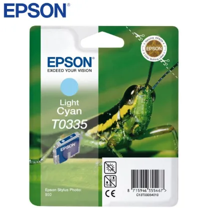 Epson T0335 Light Cyan Original Ink Cartridge