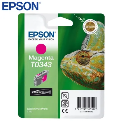 Epson T0343 Magenta Original Ink Cartridge