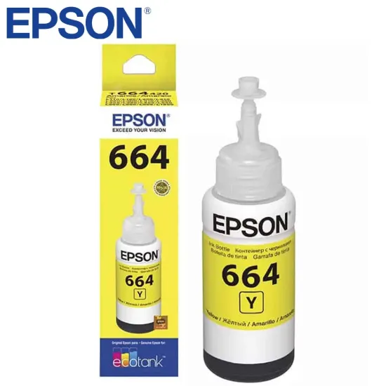 Epson T6644 Yellow Original Ink Cartridge