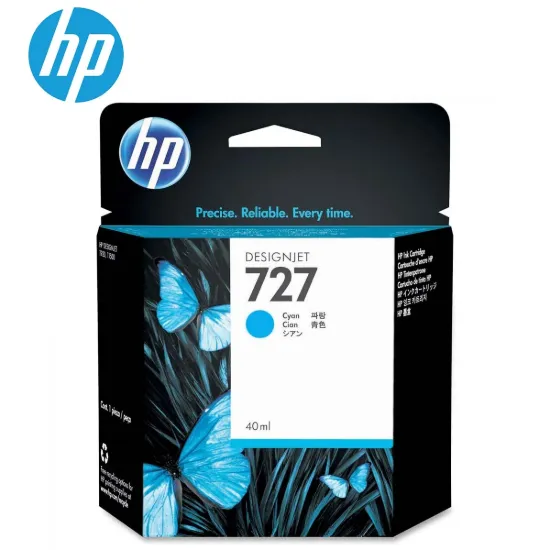 HP 727 Cyan Original Ink Cartridge