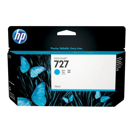 HP 727 Cyan Original Ink Cartridge