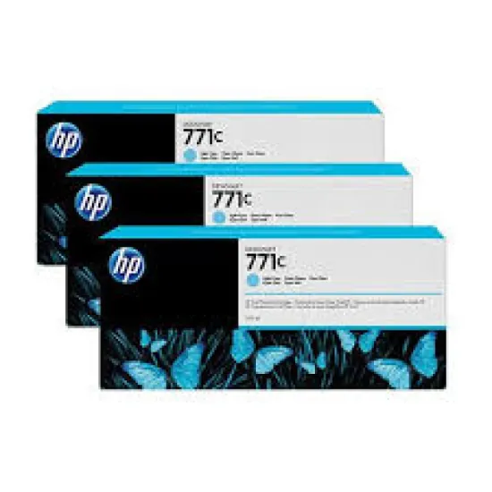 HP 771C Cyan Original Ink Cartridge