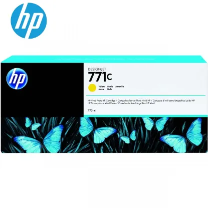 HP 771C Yellow Original Ink Cartridge