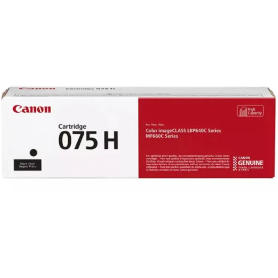 Canon CRG-075BK Black Original Toner Cartridge