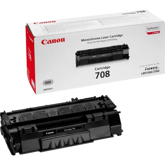 Canon EP-708 Black Original Toner Cartridge