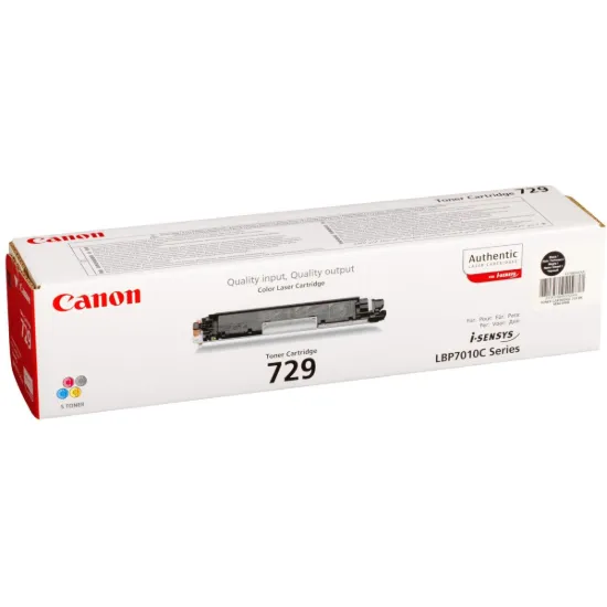 Canon EP-729B Black Original Toner Cartridge