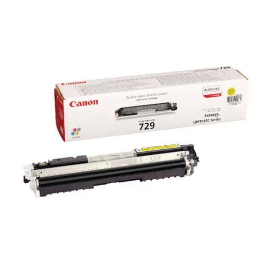 Canon EP-729Y Yellow Original Toner Cartridge