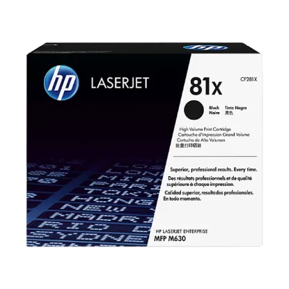 HP 81X Black Original Toner Cartridge