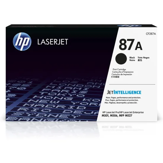 HP 87A Black Original Toner Cartridge