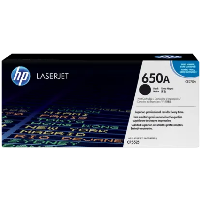 HP CE270A Black Original Toner Cartridge