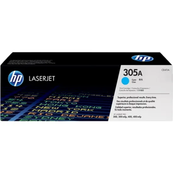 HP CE411A Cyan Original Toner Cartridge