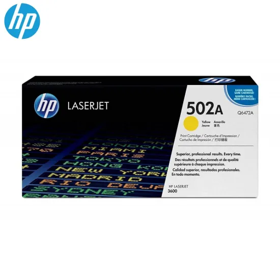 HP Q6472A Yellow Original Toner Cartridge