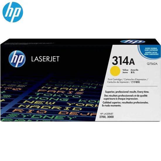 HP Q7562A Yellow Original Toner Cartridge