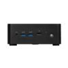 صورة MSI Cubi 1M Mini PC – Intel Core 3 100U، جهاز Barebone، دعم DDR5 وM.2 NVMe وThunderbolt 4