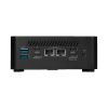 صورة MSI Cubi 1M Mini PC – Intel Core 3 100U، جهاز Barebone، دعم DDR5 وM.2 NVMe وThunderbolt 4