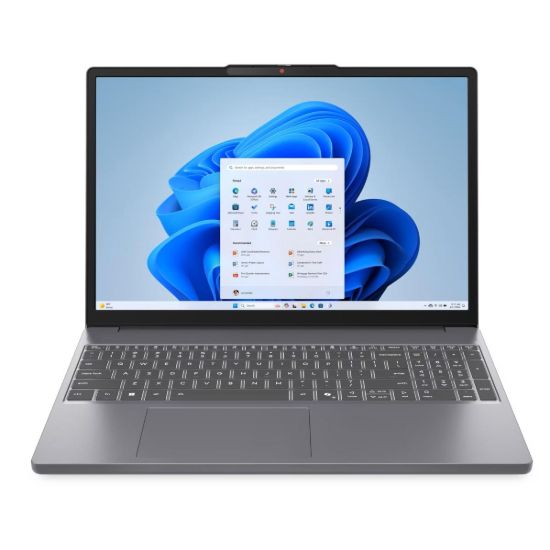 صورة Lenovo IdeaPad Slim 3 – لابتوب 15.3 بوصة FHD+ IPS، Intel Core i5-13420H، ذاكرة 8GB DDR5، SSD NVMe Gen 4 بسعة 512GB