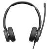 صورة EPOS Impact 460T سماعة رأس سلكية On-Ear – USB-C وUSB-A، تقنية متقدمة لتصفية الضوضاء