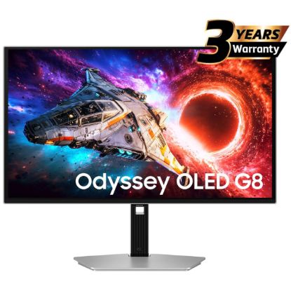 صورة Samsung Odyssey G8 2026 HG802 شاشة ألعاب 27 بوصة 4K QD-OLED – ‏240Hz، ‏0.03ms، HDMI 2.1