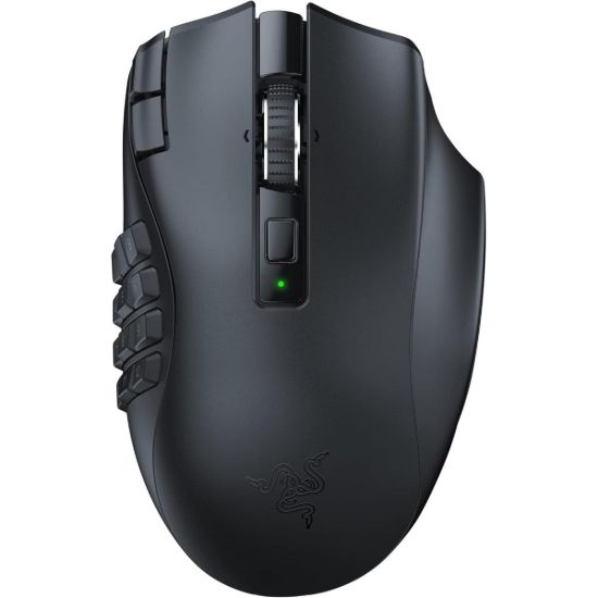 Picture of Razer Naga V2 HyperSpeed Wireless MMO Gaming Mouse, 400 Hr Battery, Black
