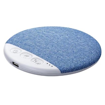 Picture of X3Pro Bluetooth Pillow Top Disc Speaker White Noise - Blue White