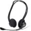 صورة Logitech 960 USB Noise-Cancelling Stereo Headset with Mute Button - Black