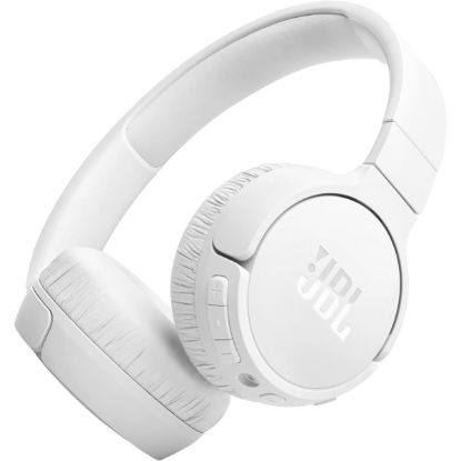 Picture of JBL Tune 670NC Adaptive Noise Cancelling Wireless On-Ear Headphones - White