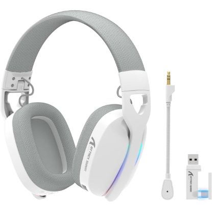 Picture of Attack Shark L90 Ultralight RGB Tri-Mode Wireless Gaming Headset 7.1 Surround - White
