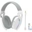 صورة Attack Shark L90 Ultralight RGB Tri-Mode Wireless Gaming Headset 7.1 Surround - White