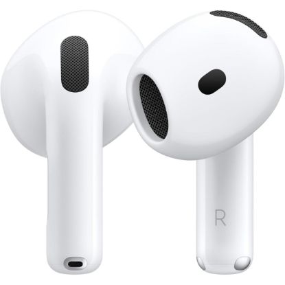 Picture of Apple AirPods 4 Wireless Earbuds with Personalized Spatial Audio - White