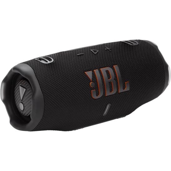 Picture of JBL Charge 6 Portable Waterproof & Drop-Proof Bluetooth Speaker AI Sound Boost - Black