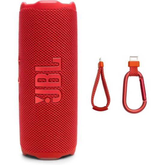 Picture of JBL Flip 7 Portable Waterproof Speaker with PushLock System - Red