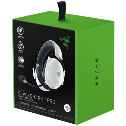 Picture of Razer BlackShark V2 Pro 2023 Wireless Gaming Headset THX 7.1 70H Battery - White Edition