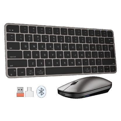 Picture of Meetion ikey C210 Wireless Ultra-thin Keyboard and Mouse Combo - Black