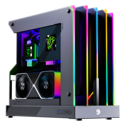 Picture of GameMax Blade Concept RGB ATX Open-Frame Gaming PC Case