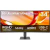 Picture of LG 34U640B-B UltraWide U6 Curved 34 inch WQHD 144Hz USB Type-C Monitor