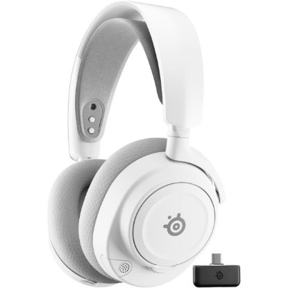 صورة SteelSeries Arctis Nova 7P Wireless Gen 2 Gaming Headset - White
