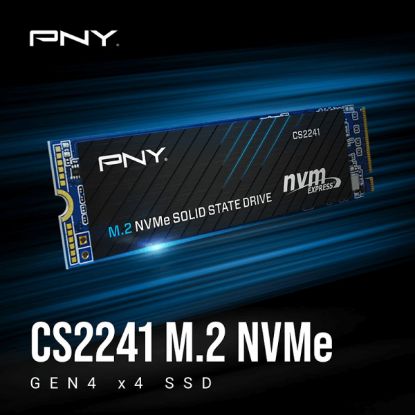 صورة قرص تخزين PNY CS2241 بسعة 512GB نوع M.2 NVMe جيل رابع (نسخة OEM)