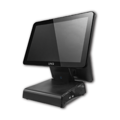 صورة جهاز نقطة بيع POS UNIQ-13 بشاشتين (الجيل الثالث)