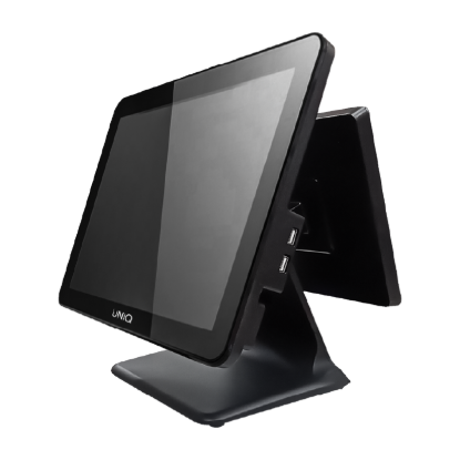 صورة جهاز نقطة بيع POS UNIQ-11 بشاشتين (الجيل السابع)