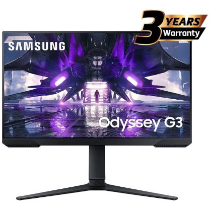 صورة شاشة قيمنق سامسونج Odyssey G3 (AG320) مقاس 27 بوصة - FHD، 165Hz، VA، 1ms، AMD FreeSync Premium، مسطحة، حامل مريح