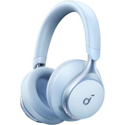 Picture of Soundcore by Anker Space One Active Noise Cancelling Headphones - 2X Stronger Voice Reduction, 40H ANC Playtime, App Control, LDAC Hi-Res Wireless Audio, Bluetooth 5.3, Sky Blue